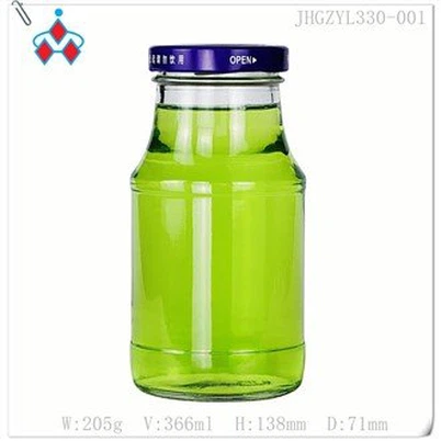 Frisdrank glazen fles 330ml
